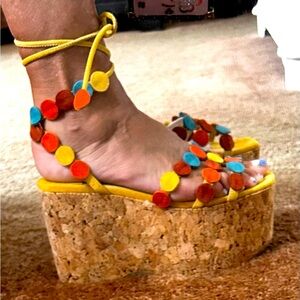 Paloma Barcelo platform sandal size 37 (7)
